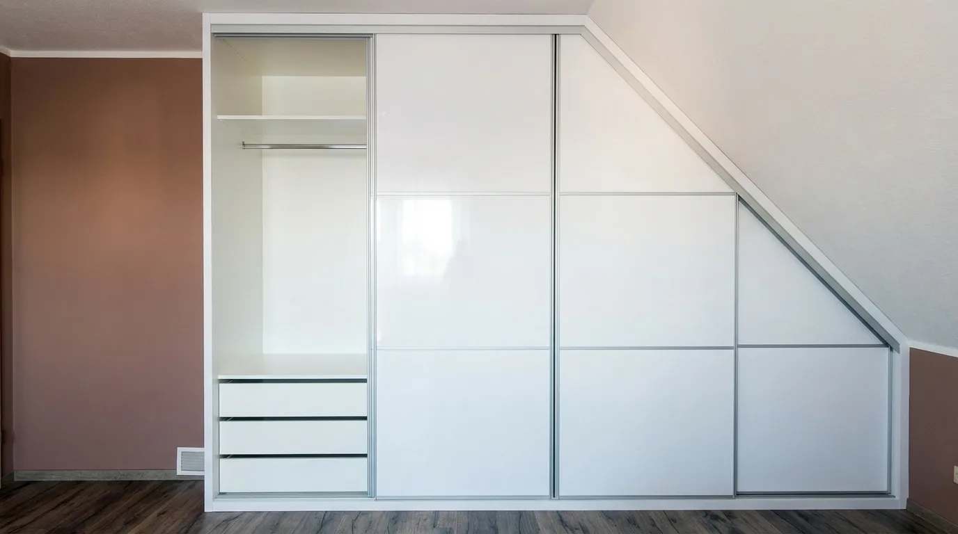 Vestavná skříň na míru – realizace 11 – Martin Kučera truhlář